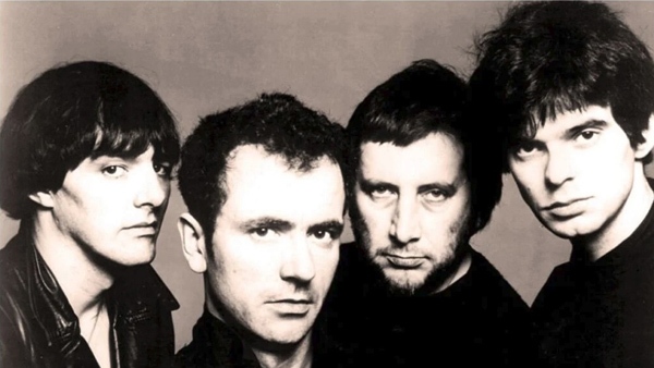 The Stranglers, c. 1981: de izquierda a derecha, Greenfeld, Cornell, Black y Burnel